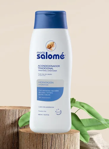 Vista 5 de Maria Salome Acondicionador Hidratabte con Extractos Naturales Hidratante 13.5 fl oz
