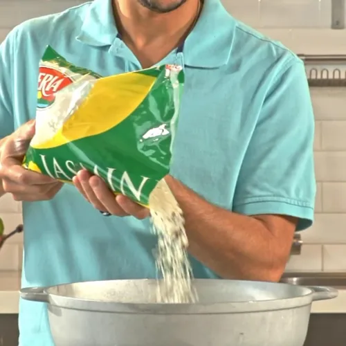 Vista 5 de Arroz Iberia Jazmín de grano largo fragante, 2 libras