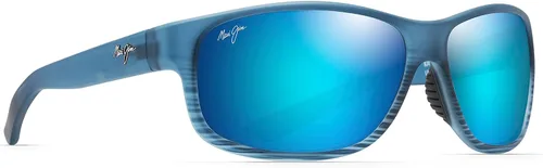Vista 2 de Maui Jim Men's and Women's Kaiwi Channel Polarized Wrap Sunglasses