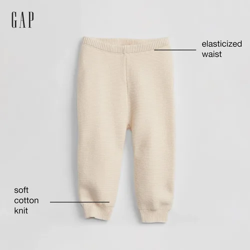 Vista 2 de GAP Baby Bear Garter Pants