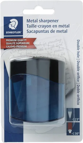 Vista 4 de STAEDTLER Sacapuntas de metal R de 2 agujeros (surtido) (paquete de 2)