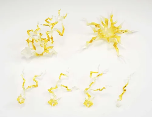 Vista 2 de Bandai Tamashii Efecto Trueno Amarillo Ver.