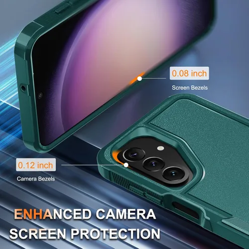Vista 7 de Funda para Samsung Galaxy A26, de Cuerpo Completo Resistente de Servicio Pesado a Prueba de Golpes Funda Protectora para Teléfono con Correa