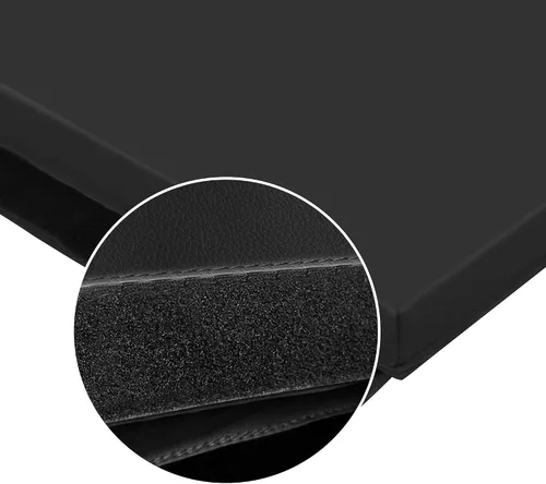 Vista 5 de BalanceFrom 6x4 Feet 4-Panel Folding Gymnastics Mat – 2-Inch Thick Pad with Vinyl Surface and Carrying Handles for Tumbling, Yoga, Pilates, Home
