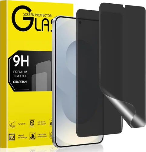 Vista 10 de Paquete de 2 protectores de pantalla de privacidad para OnePlus 15 [como el desbloqueo original de huellas dactilares], película de TPU privada
