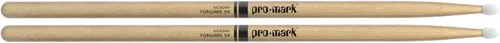 Vista 7 de ProMark Baquetas de batería Classic Forward 2B - Juego de baquetas - Punta de madera ovalada para tono oscuro y cálido - Baquetas de nogal