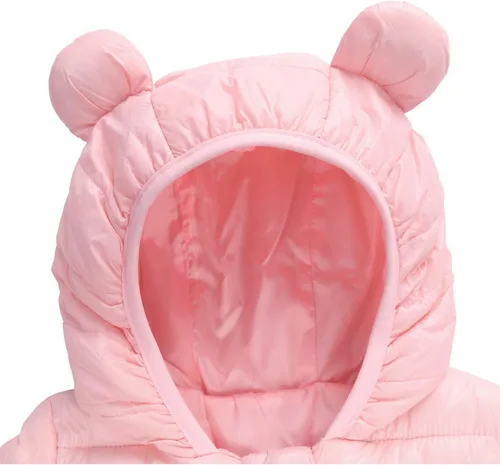 Vista 6 de Abrigos de invierno de estilo inflado con capucha para bebé