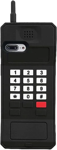 Vista 20 de UnnFiko Fundas para teléfono de iPhone 7/8 para mujeres y niñas, funda de goma suave con diseño retro clásico 3D, carcasa protectora de silicona