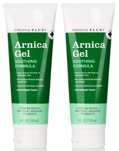 Vista 9 de Miracle Plus Gel natural de moretones de árnica para el cuerpo Gel tópico de loción árnica Montana para el cuidado de la piel Ungüento en crema