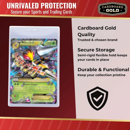 Vista 5 de Cardboard Gold Card Saver 4 - Soportes semirrígidos para calificación - 50