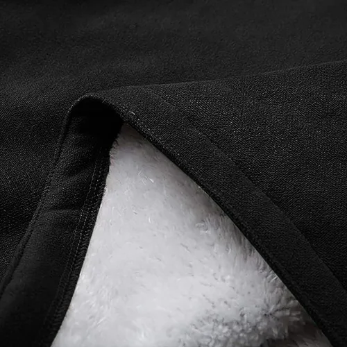 Vista 3 de Ceboyel Abrigos largos de invierno para mujer, chaquetas de gran tamaño con capucha, forro polar grueso, abrigo cálido, ropa de moda
