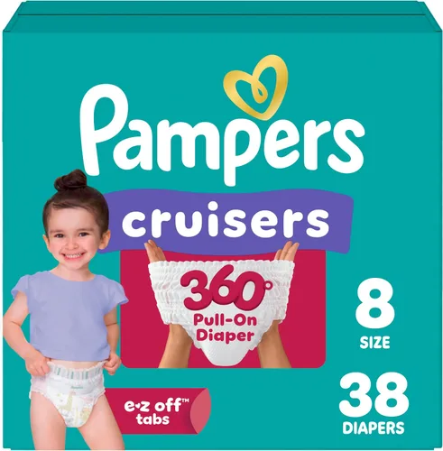Vista 24 de Pampers Cruisers 360 Pañales - Talla 3, 26 unidades, pañales desechables para bebé, ajuste sin huecos