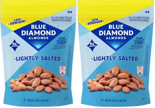 Vista 20 de Blue Diamond Almonds, Bold Habanero BBQ, 16 onzas