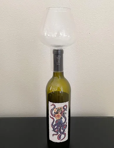 Vista 5 de Lámpara de huracán de vidrio hecha a mano, globo de chimenea, repuesto de vidrio para lámpara de aceite, protector de llama para botella de vino