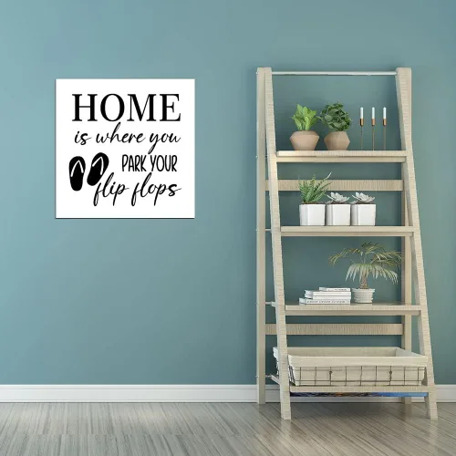 Vista 3 de Agriism Letrero de madera de hockey de 12 x 12 pulgadas con texto en inglés "You Miss 100% of The Shots You Don't Take", decoración de cueva