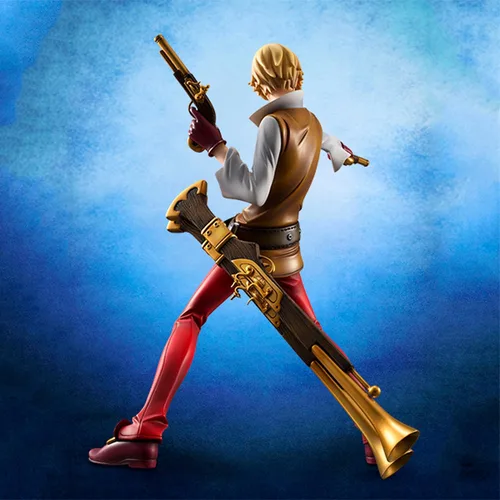Vista 9 de Megahouse One Piece P.O.P.: Edición Z Versión Sanji Figura de PVC, modelo excelente
