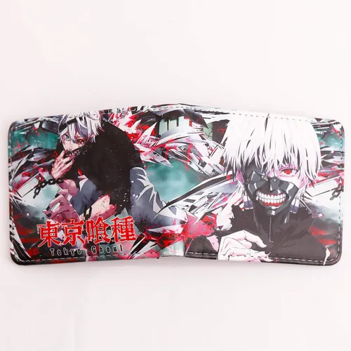 Vista 3 de Anime Tokyo Ghoul - Cartera de piel con cordón Tokio Ghoul