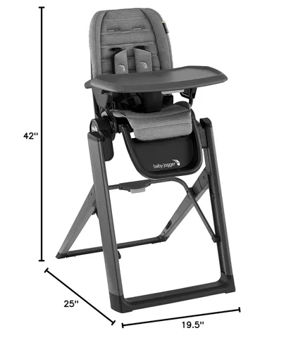 Vista 19 de Baby Jogger City Bistro - Silla alta, color grafito