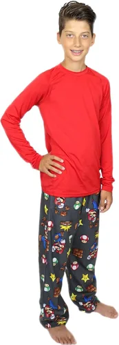 Vista 2 de Nintendo Super Mario - Pantalones de pijama para niños