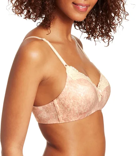 Vista 2 de Maidenform Comfort Devotion Sostén sin aro, demi decorado con elevador, para mujer