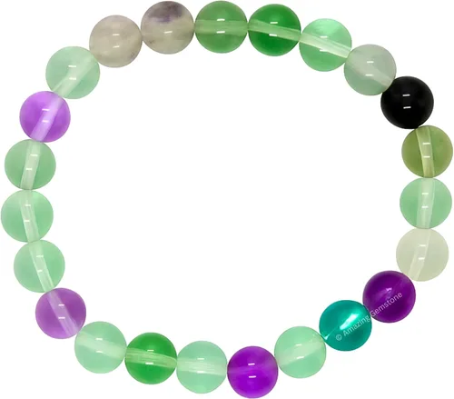 Vista 478 de Amazing Gemstone Crystal Bracelet for Women Men's Gifts - Protection Healing Crystal Bracelet - 8mm Gemstone Beaded Stretchable Bracelet Pulseras
