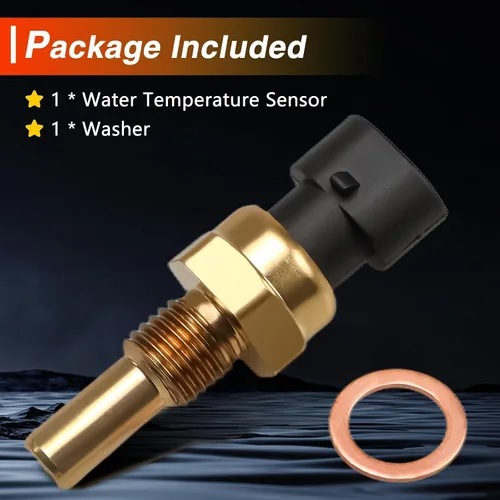 Vista 7 de Sensor de temperatura del refrigerante, sensor de temperatura del agua ECT, interruptor de temperatura compatible con Chevrolet Tahoe Malibu Equinox