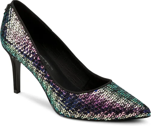 Vista 23 de Karl Lagerfeld Womens Royale Pointed Toe Dress Pump Manzana Verde (Apple Green)