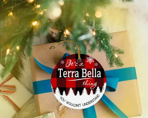 Vista 2 de Generic Ornaments for Terra Bella City Name - It's a Terra Bella Thing You Wouldn't Understand - Terra Bella Ornament Keepsake Plastic Round