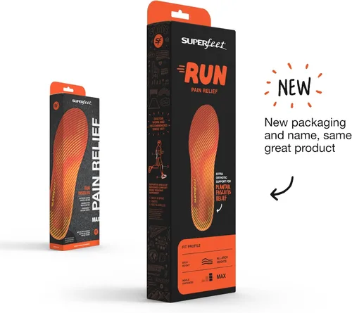 Vista 2 de Superfeet Plantillas para aliviar el dolor de correr para aliviar la fascitis plantar y corredores con soporte para todas las alturas del arco