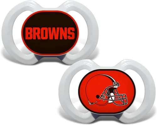 Vista 24 de Baby Fanatic NFL - Chupetes unisex para bebé, 2