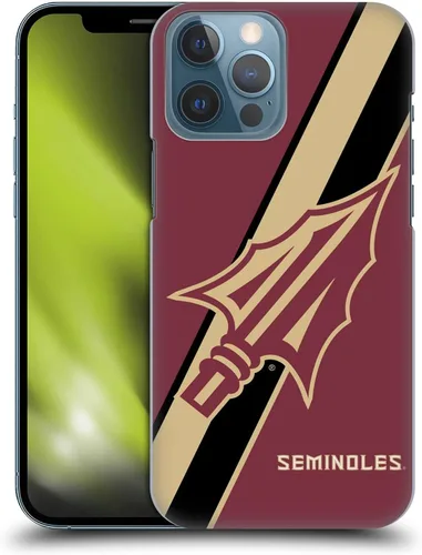 Vista 13 de Head Case Designs Funda rígida con licencia oficial de la Universidad Estatal de Florida FSU compatible con Apple iPhone 13 Pro Max