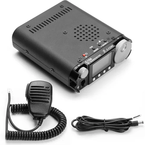Vista 6 de Xiegu Transceptor G106 SDR HF, radio 5W QRP, SSB CW AM WFM, ayuda FT8