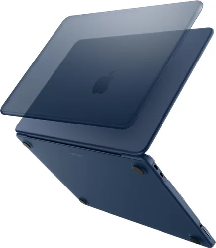 Vista 15 de Spigen Funda rígida transparente para MacBook Air de 15 pulgadas M5 (2026), MacBook Air de 15 pulgadas M4/M3/M2 (2025-2022), ajuste delgado, funda