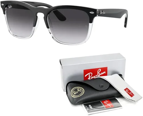 Vista 3 de Ray-Ban RB4487 - Gafas de sol cuadradas para hombres y mujeres + paquete con kit de gafas de cortesía de diseñador iWear