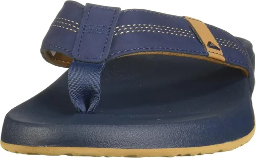 Vista 2 de Reef Chanclas Cushion Phantom para hombre, Azul marinoMarrón claro