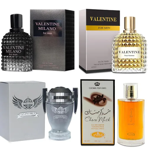 Vista 19 de A CENTER Set de Regalo de Colonia para Hombres Incluye Valentine Milano, Valentine, Blue for Men Ultra & Valuable Paris - 3.4 Fl Oz Cada Uno