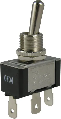 Vista 3 de Gardner Bender GSW-124 Interruptor de palanca eléctrico, SPST, ON-OFF, 6 A/120V AC, Terminal de tornillo