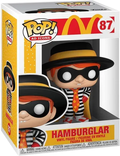 Vista 2 de Funko Iconos publicitarios: McDonald's - Hamburglar, multicolor, 3.75 pulgadas