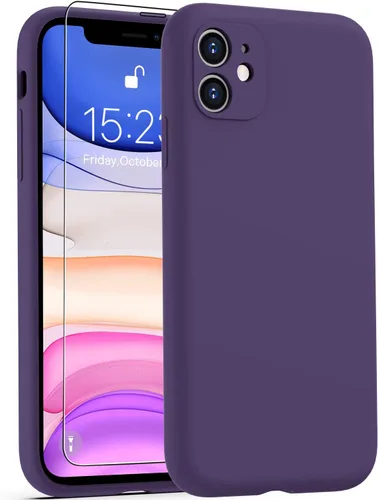Vista 43 de Goodon Funda para iPhone 11 Pro con protector de pantalla - Protección mejorada de la cámara - Forro de microfibra suave - Funda protectora