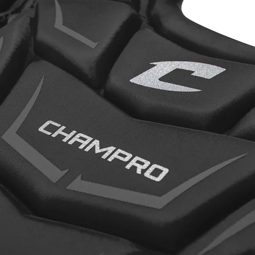 Vista 4 de Protector de pecho Champro Optimus MVP Negro