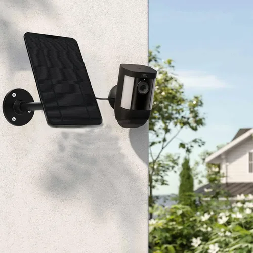 Vista 3 de Panel solar compatible con anillo, 6 W para Stick Up Cam, Stick Up Cam Pro, Spotlight Cam Plus, Spotlight Cam Pro - Negro