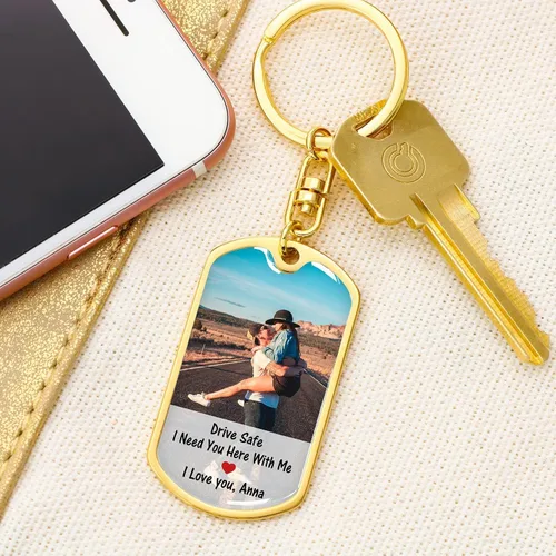 Vista 4 de Llavero para parejas personalizado con llavero de fotos llavero personalizado para pareja regalo para él regalos para novio regalos para marido