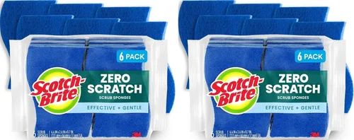 Vista 3 de Scotch-Brite Esponjas exfoliantes antiarañazos (paquete de 30)
