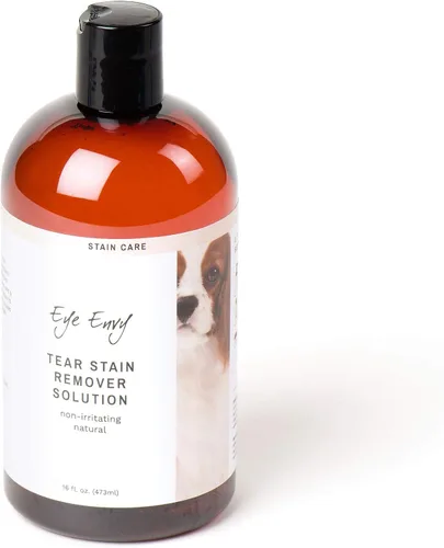 Vista 8 de Eye Envy Solución quitamanchas de lágrimas para perros. Suave, natural, segura. Limpia las manchas de lágrimas. Recomendado por criadores