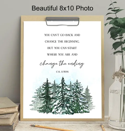 Vista 4 de Arte de pared con citas inspiradoras positivas motivacionales, regalos de aliento edificantes para mujeres, hombres, refranes estimulantes