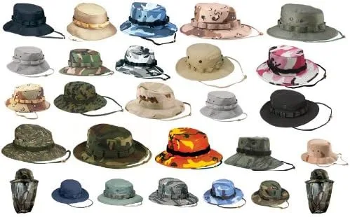 Vista 2 de Woodland camuflaje ejército clásico Boonie 5900Tamaño 7