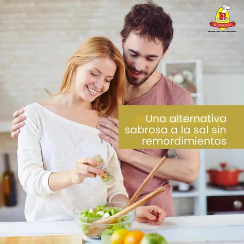 Vista 4 de Sustituto de sal – Benson's Table Tasty sabrosa sin potasio – sin sabor amargo – fácil de usar – alternativa saludable a la sal – tamaño de 3 onzas