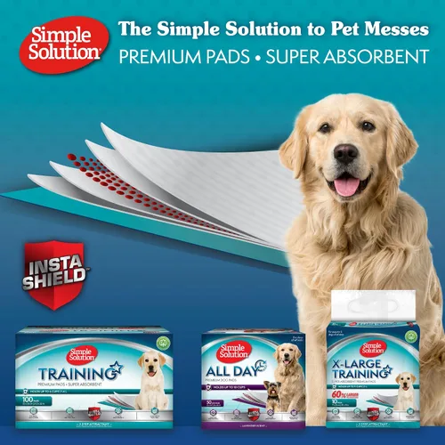 Vista 3 de Almohadilla Simple Solution para perros de 6 capas para todo el día, de calidad, de 23 נ24, con aroma a lavanda