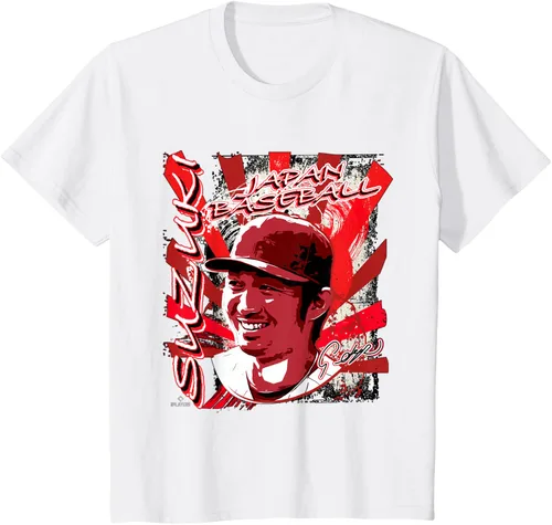 Vista 6 de Seyai Suzuki International Baseball Japan MLBPA Camiseta, Negro