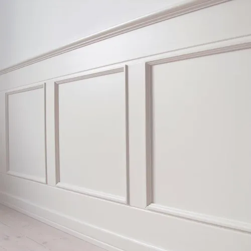 Vista 5 de Hungbak Panel de riel de silla con moldura de acabado despegable y adhesivo para decoración del hogar y protección de paredes